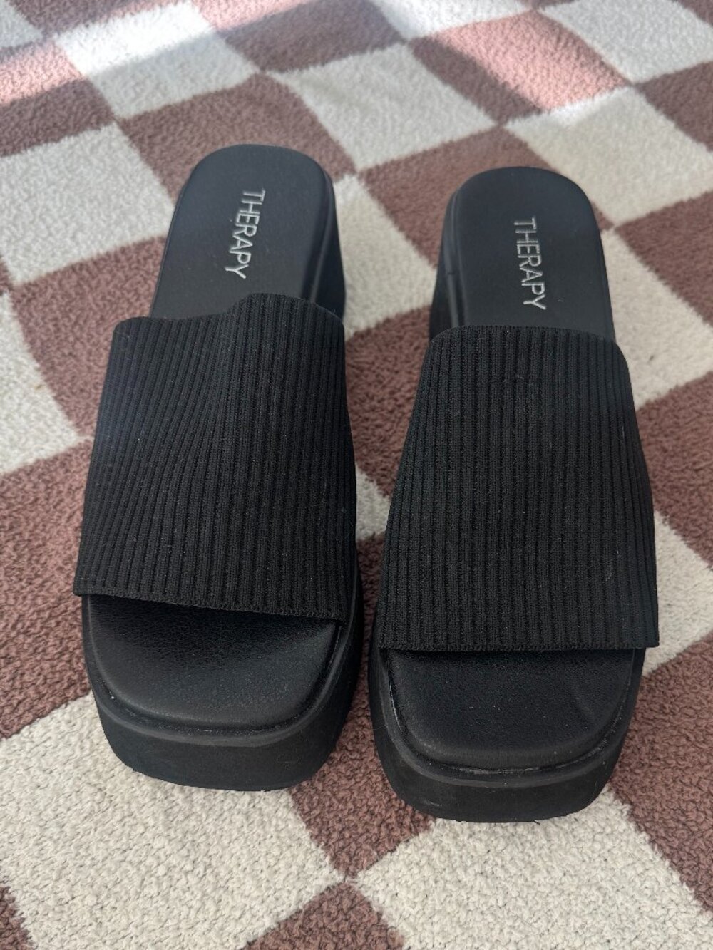 Therapy Nawty Sandals Black